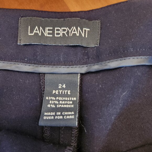 Lane Bryant Black‎ Trouser/Dress Pants Size 24 Petite - Picture 2 of 6